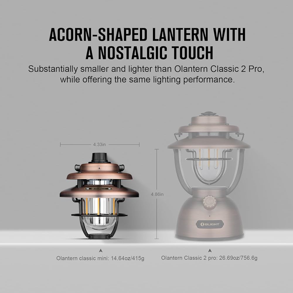 オーライト　olight  Olantern Classic Mini  VC OLIGHT Olantern Classic Mini Portable Camping Lantern
